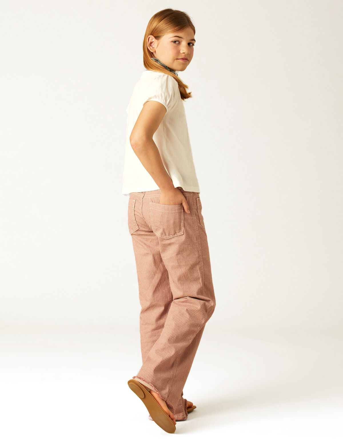 WHITE POCKET T-SHIRT
