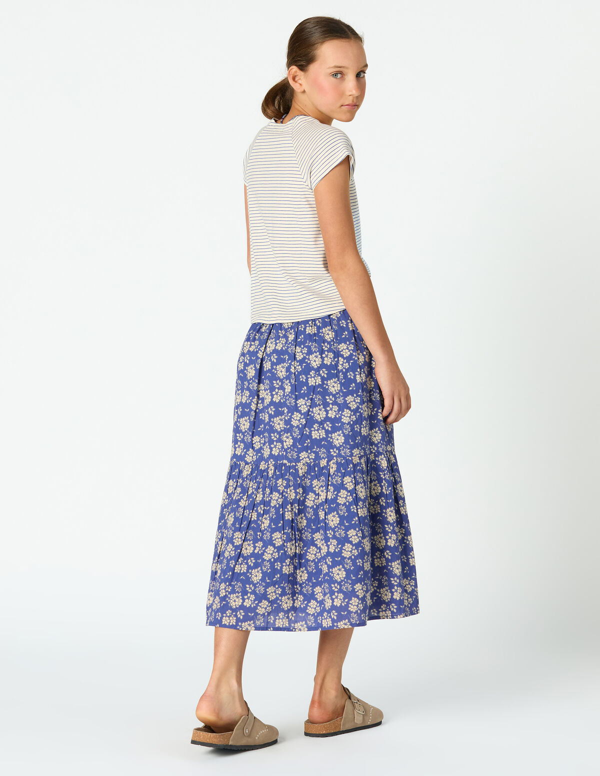 SAIA ESTAMPADA FLORAL WAVE