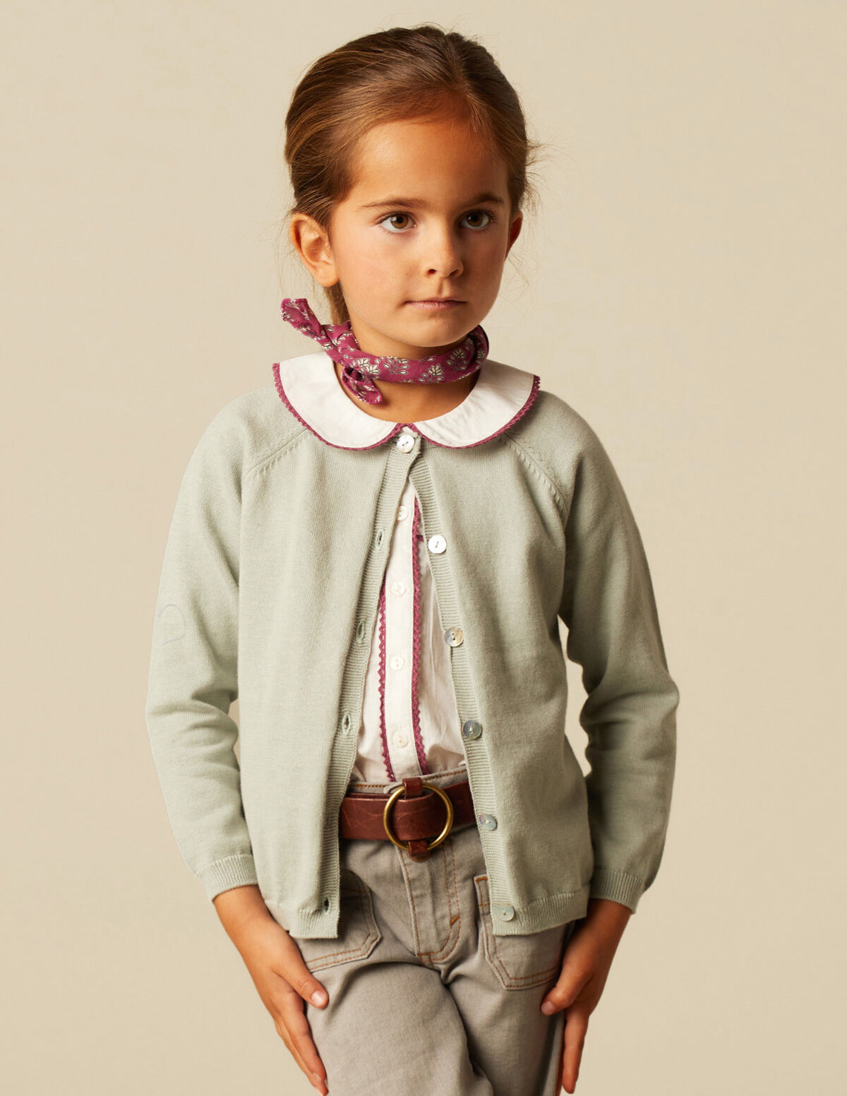 CHAQUETA PUNTO BOTONES AZULÓN