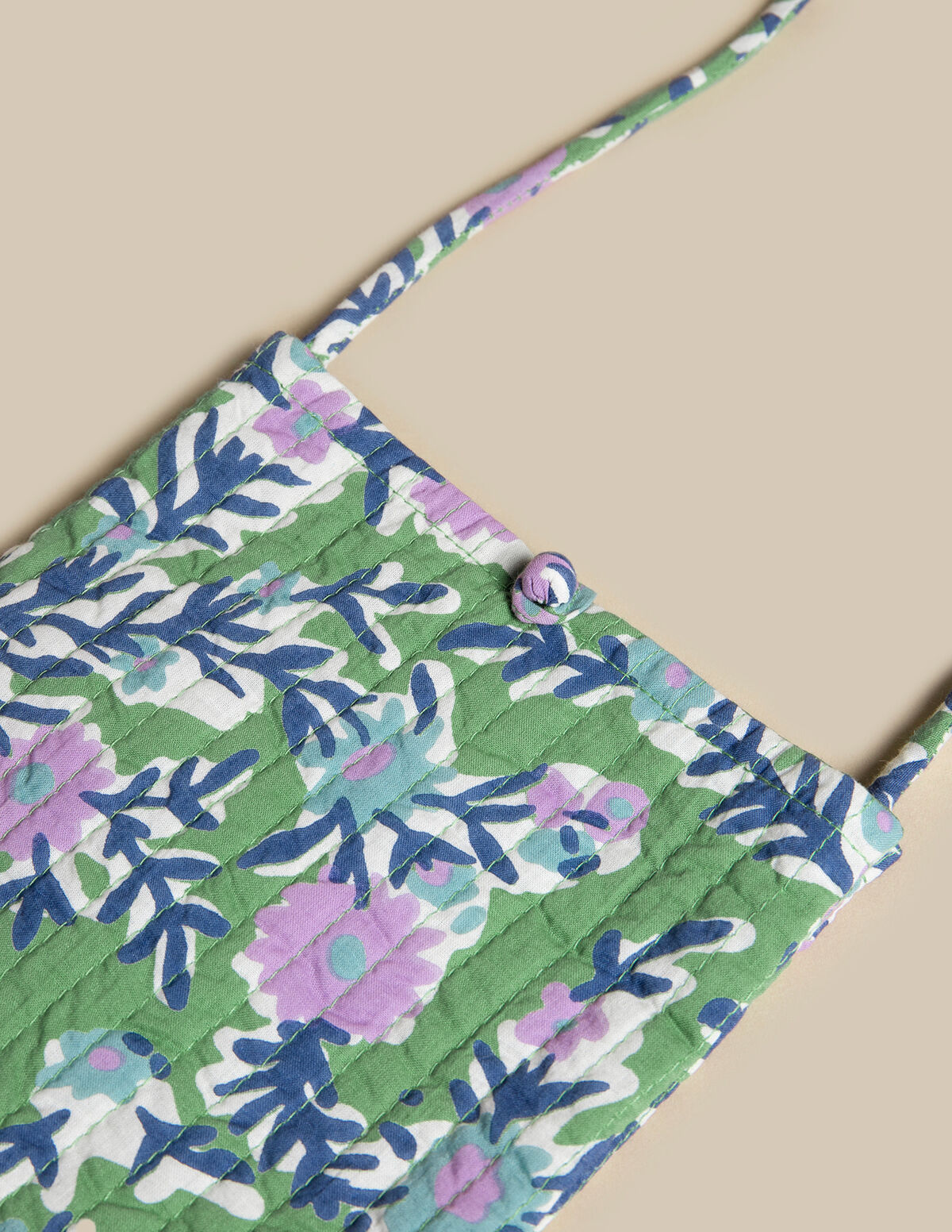 BANDOLERA JAPANESE FLOWER VERDE