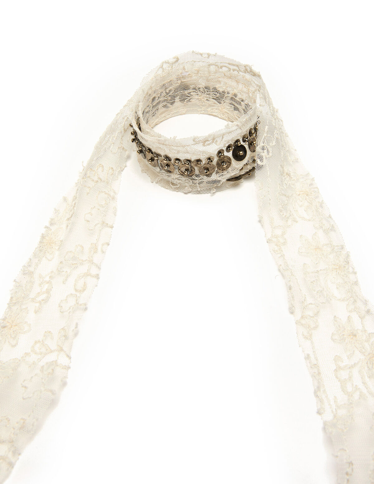 ECRU LACE SCARF