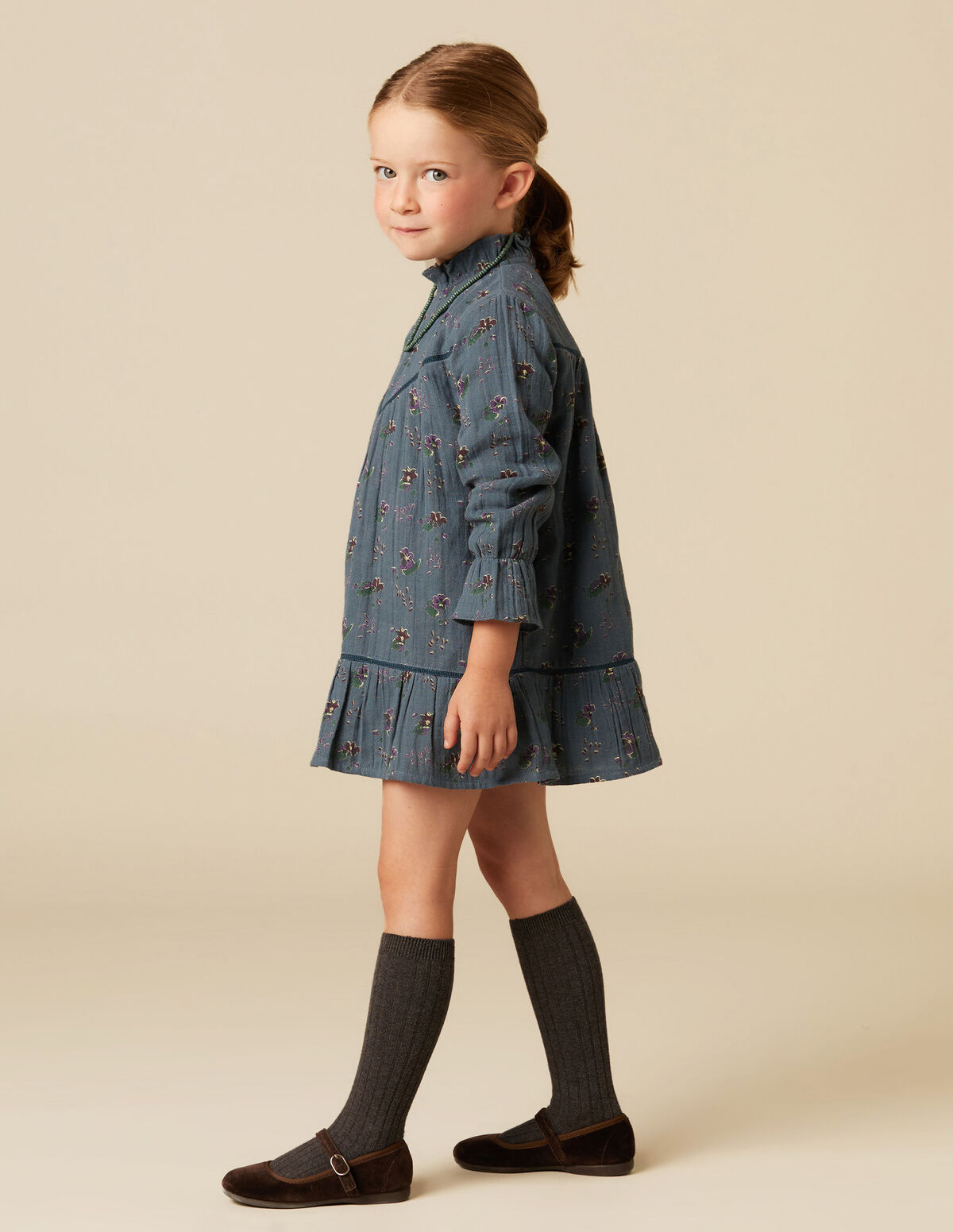 PEBBLE PRINT DRESS 