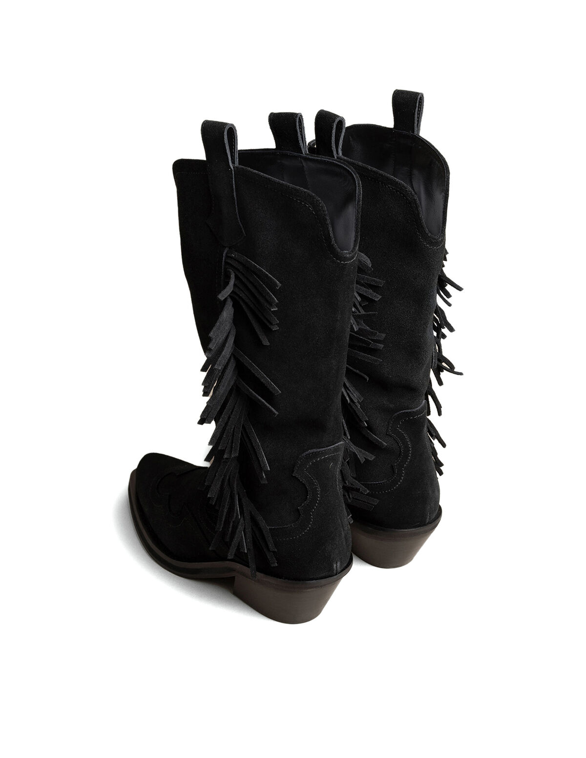 FRINGED COWBOY BOOTS