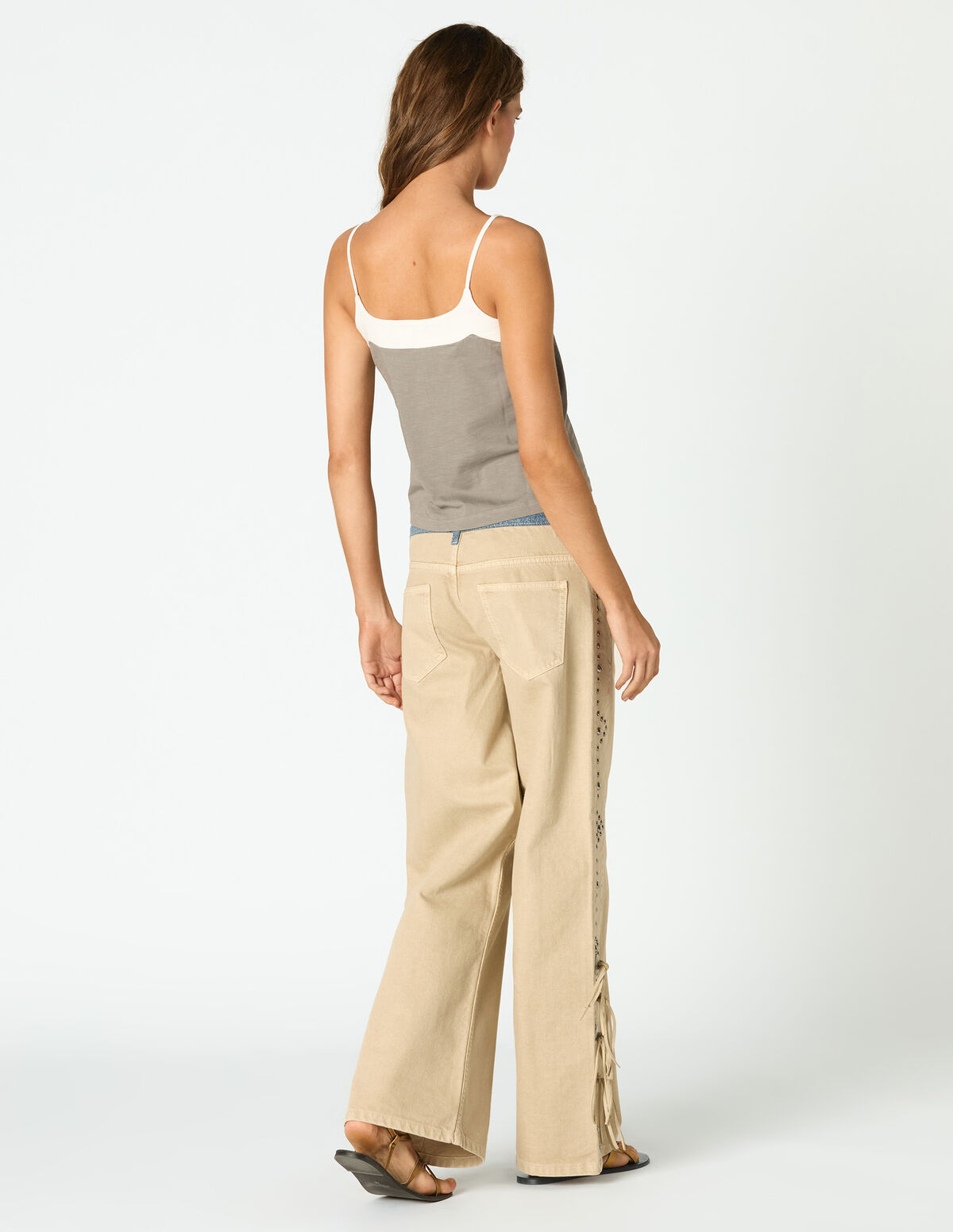 IRON GREY COLORBLOCK T-SHIRT