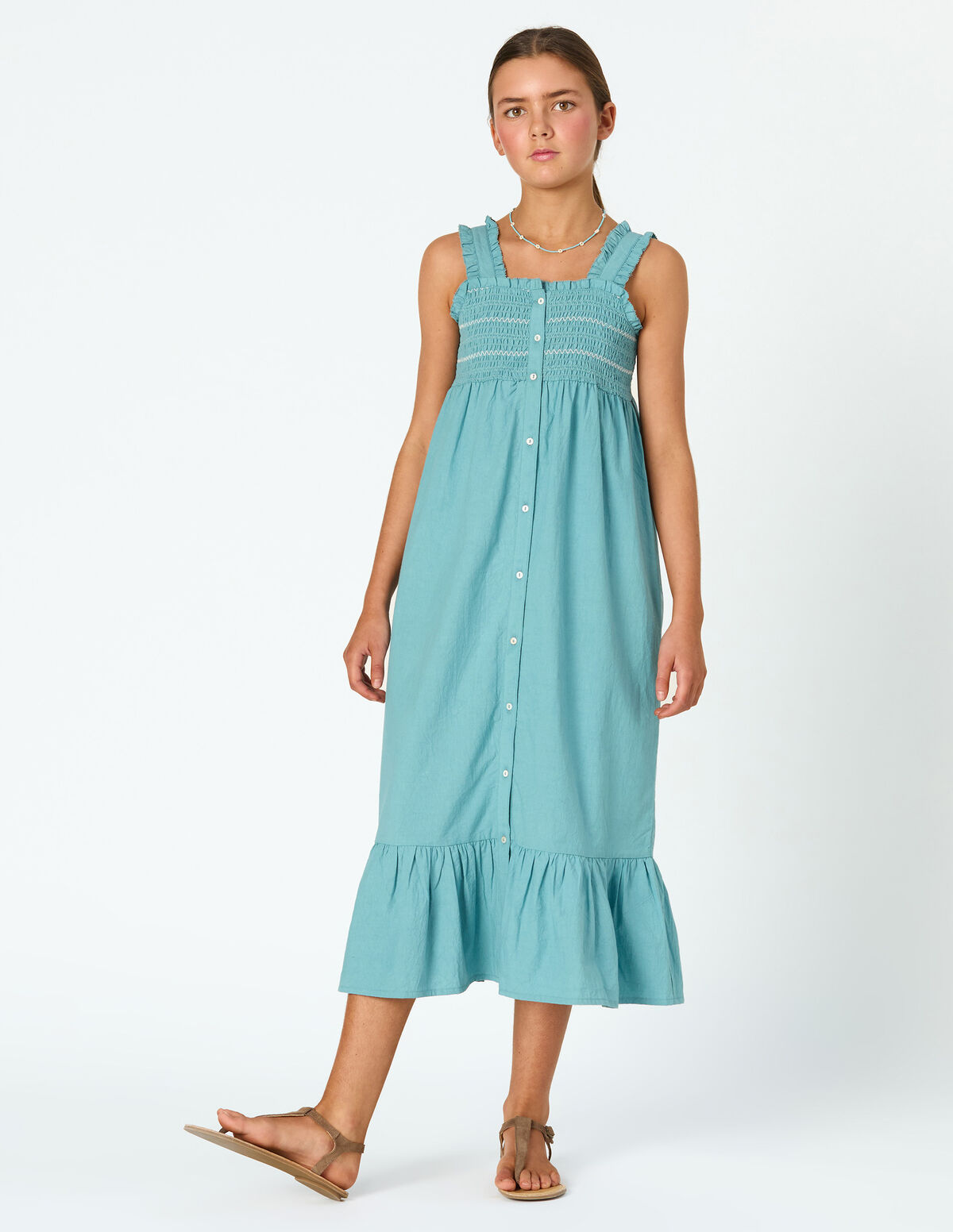 BITTERSWEET SMOCKED DRESS