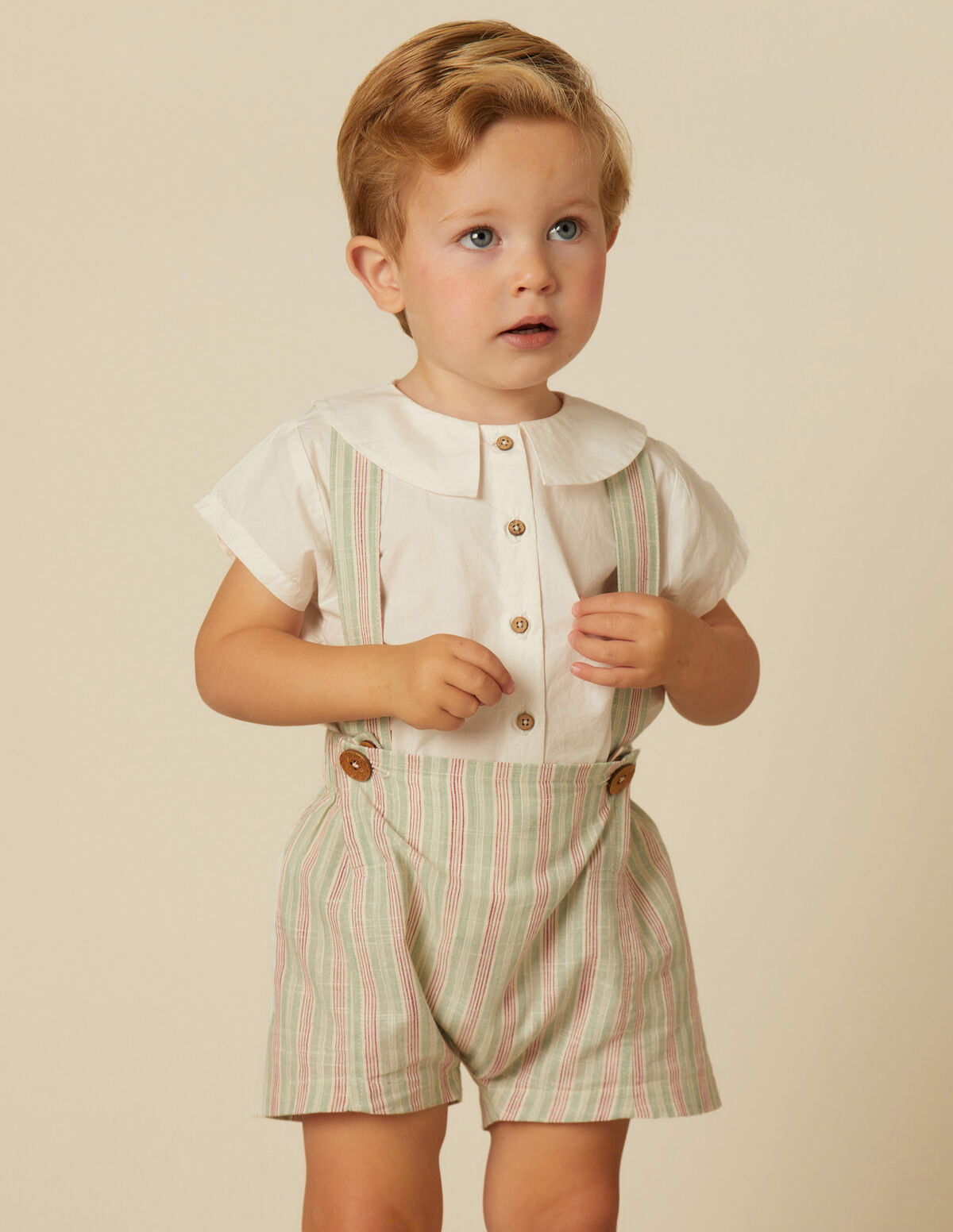 PANTALÓN FRANCES RAYA GRIS