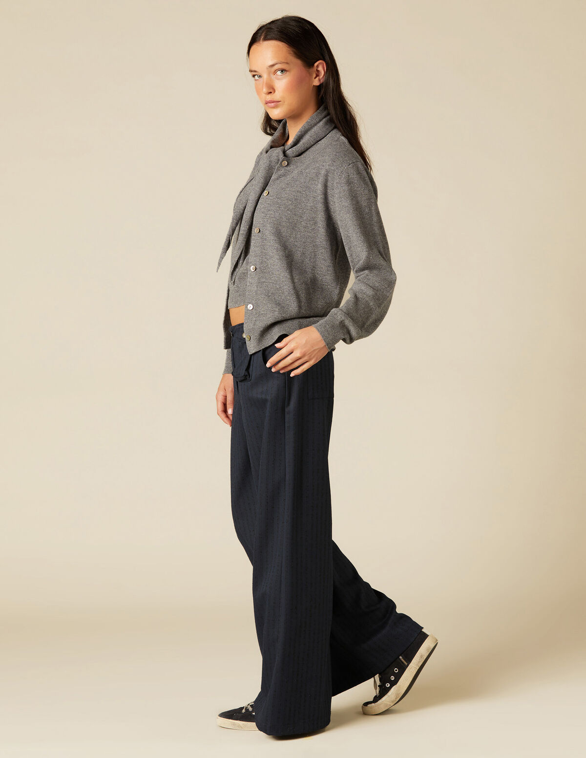 RUSSET KNIT CARDIGAN