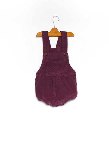 Berry corduroy playsuit - View all > - Nícoli