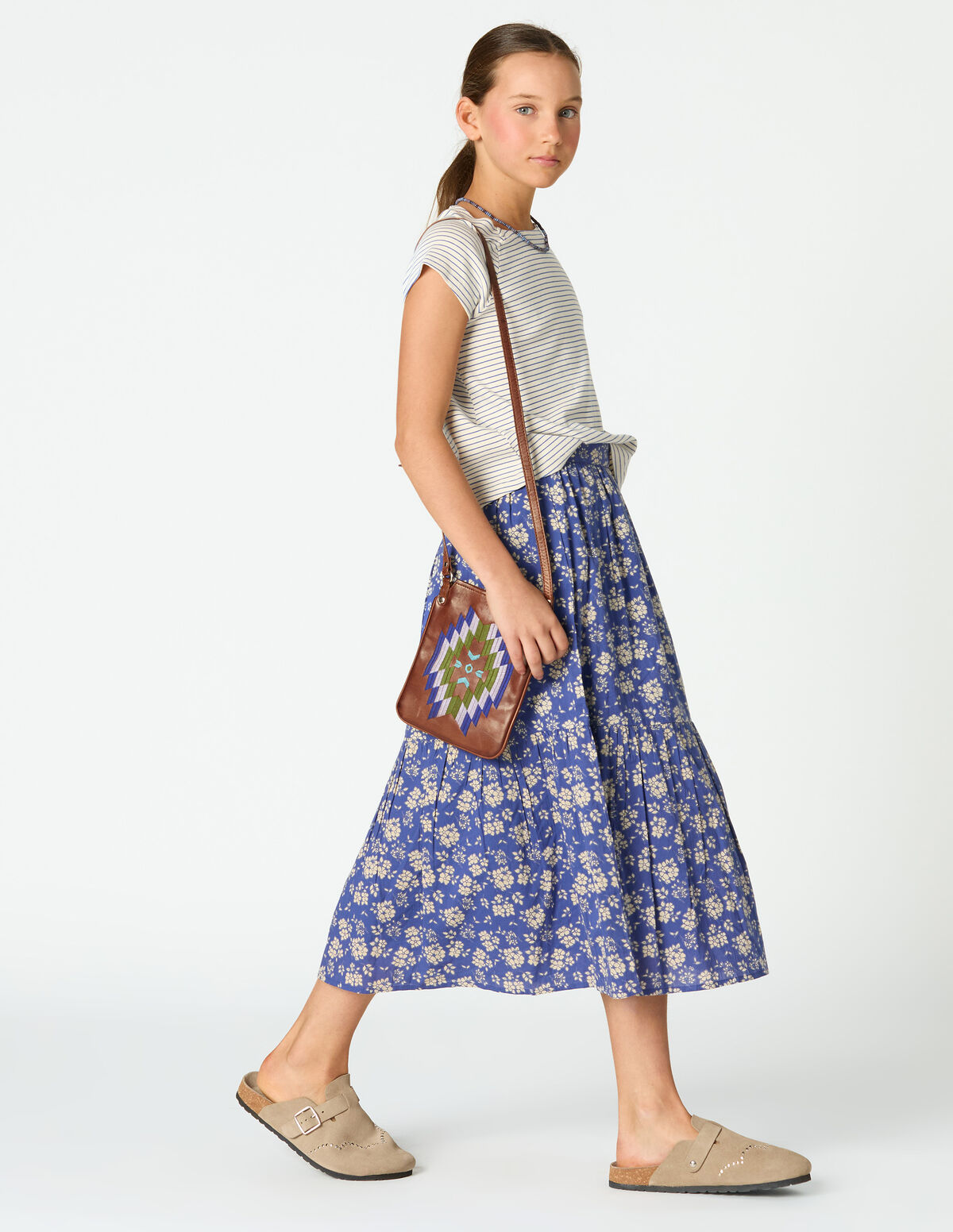 SAIA ESTAMPADA FLORAL WAVE