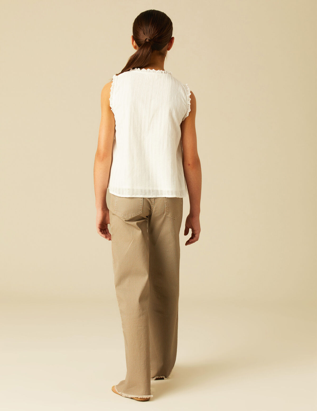 CAMISA CRUZADA BLANCA
