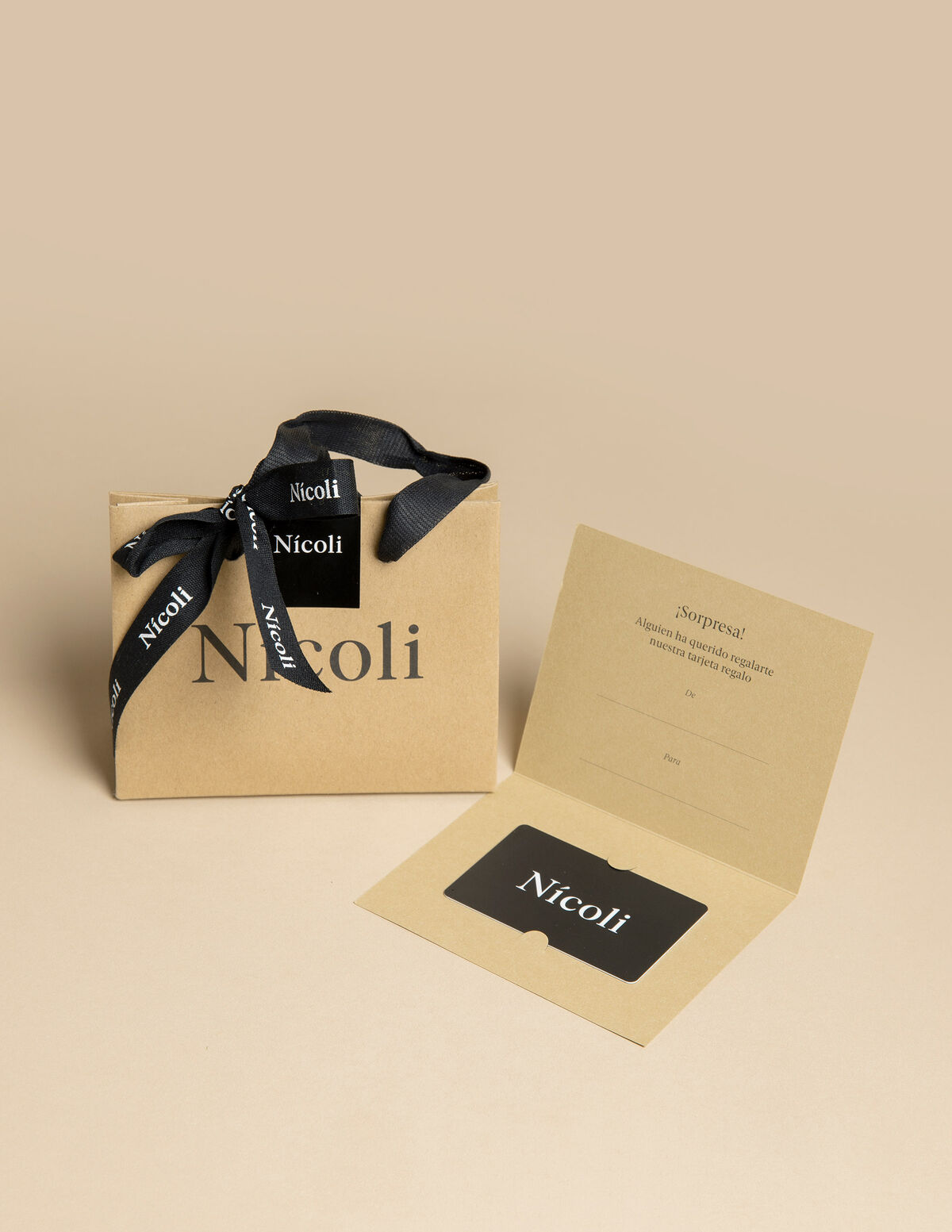 Tarjeta regalo - GIFT CARD - Nícoli