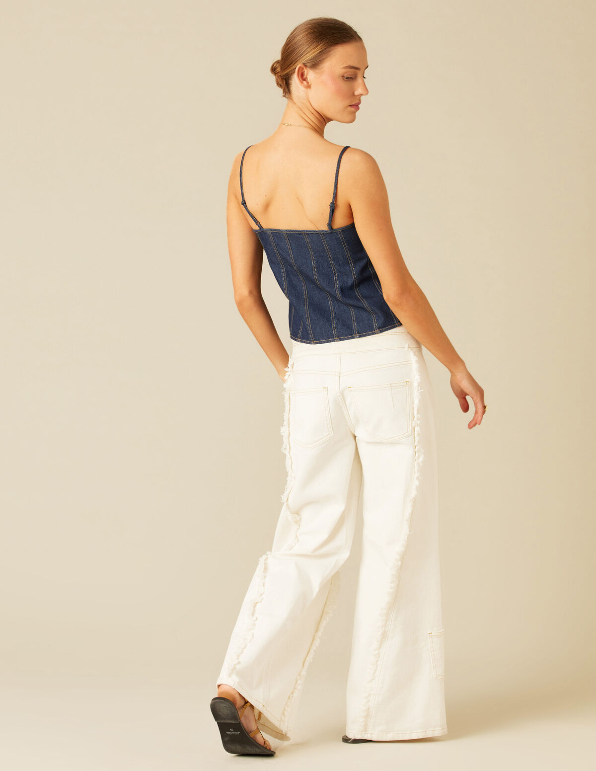 TOP DENIM CORTES