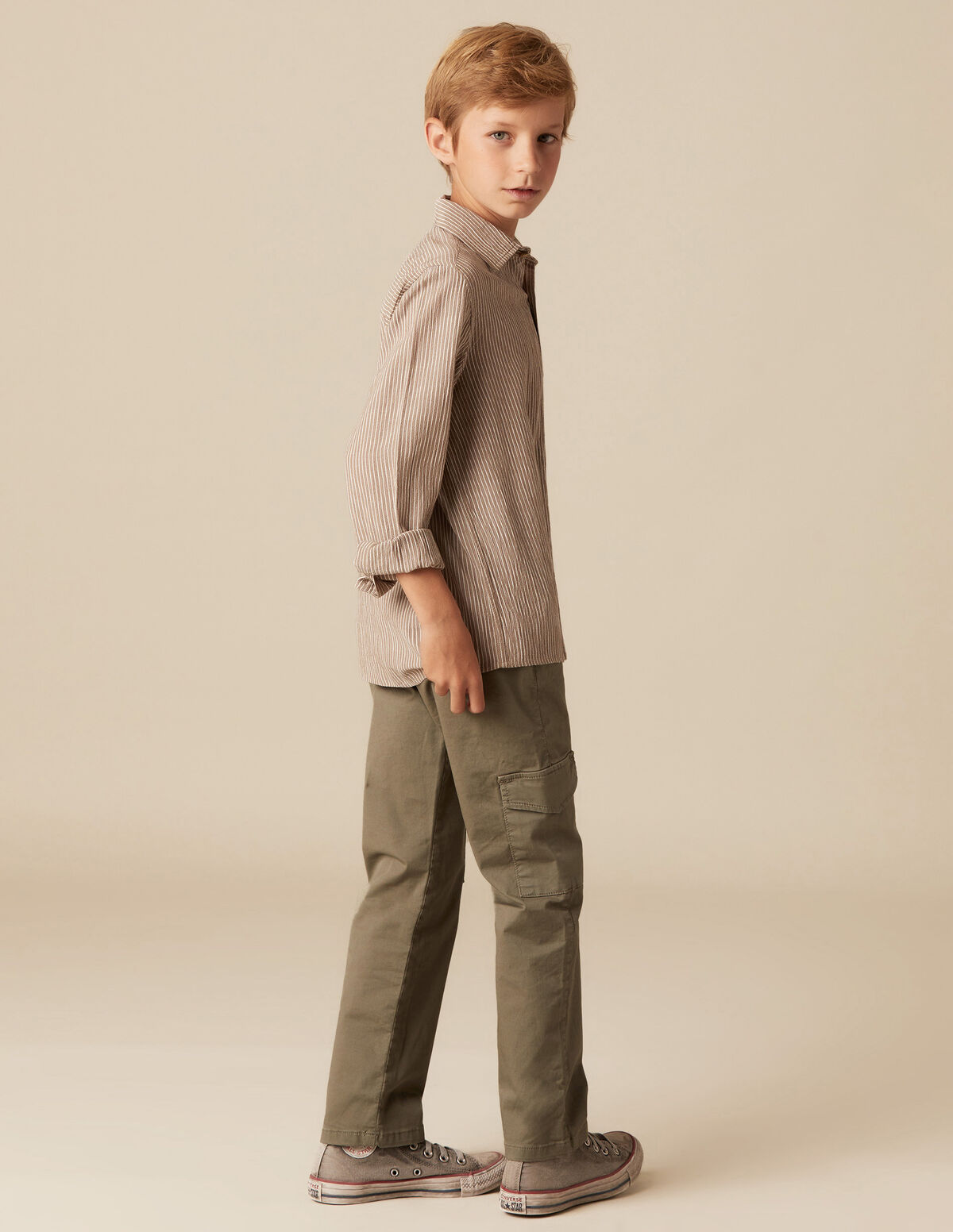 CAMISA RISCA CASTANHA