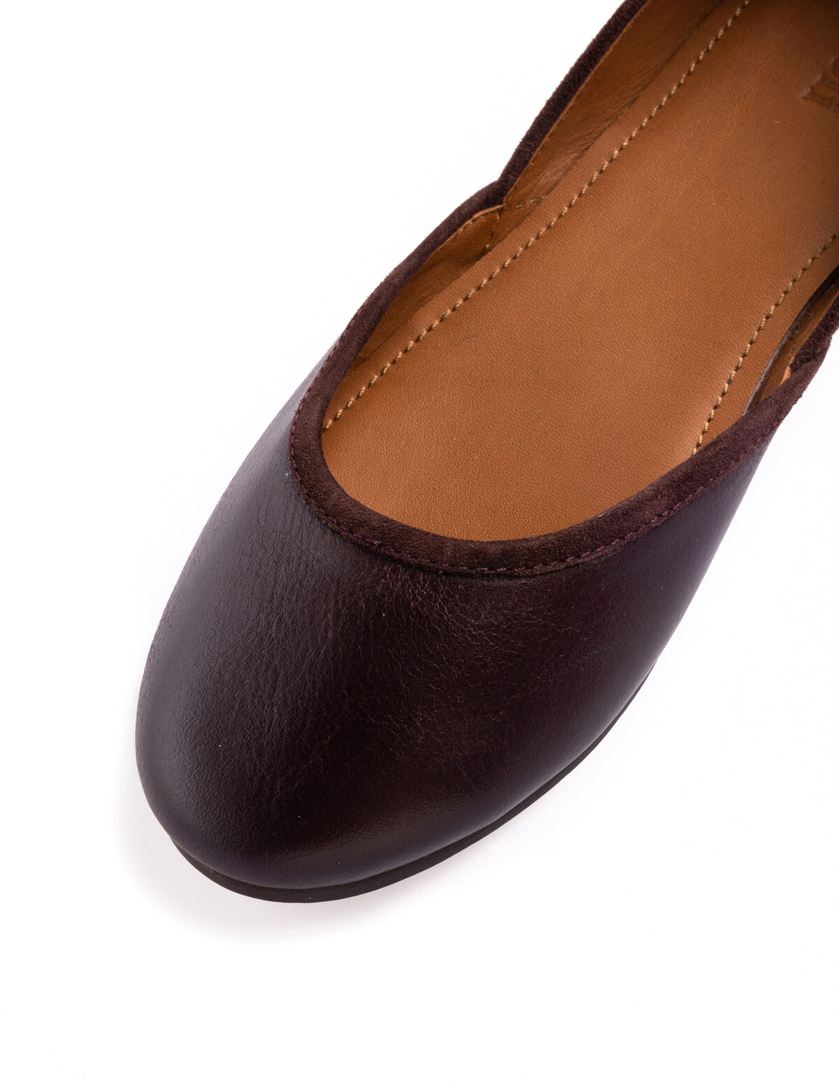 MAROON STRAPS BALLERINAS