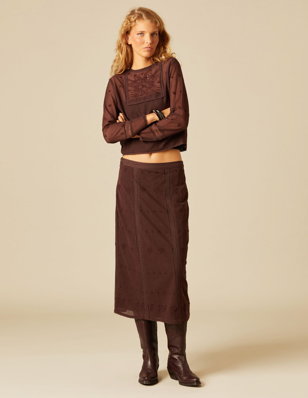 MOOR LACE SKIRT