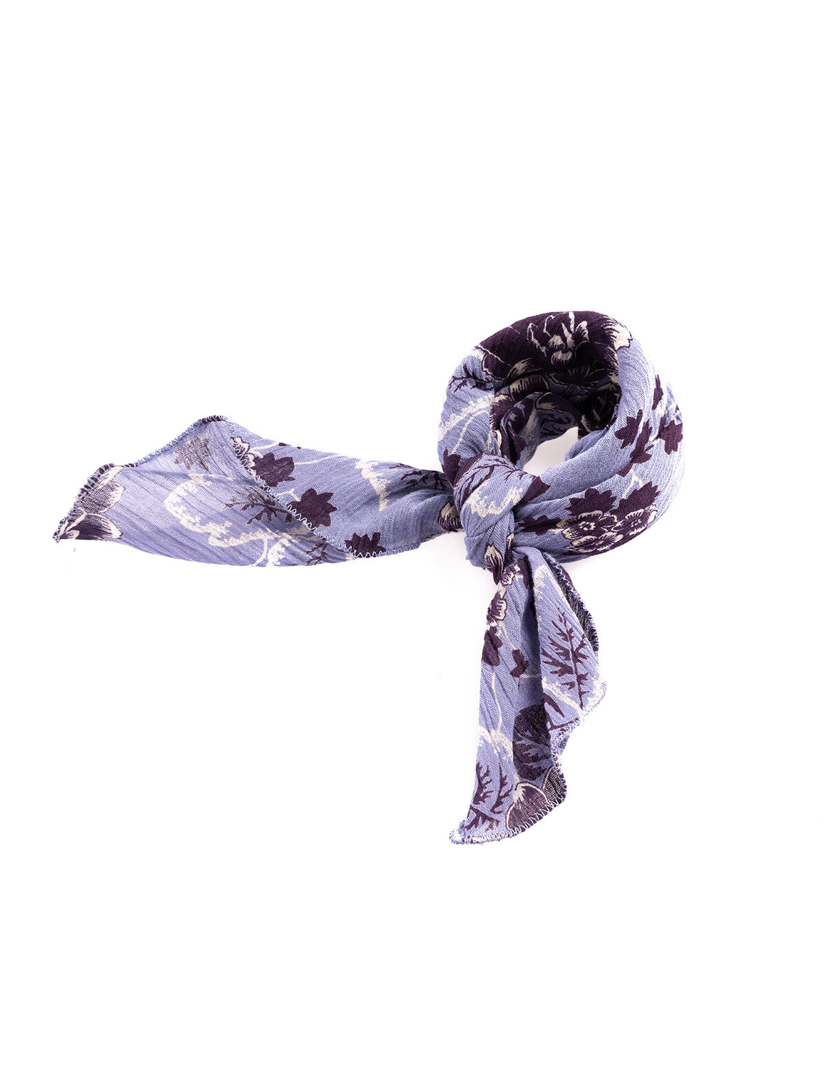 VINTAGE ANILINE BLUE PRINT SCARF