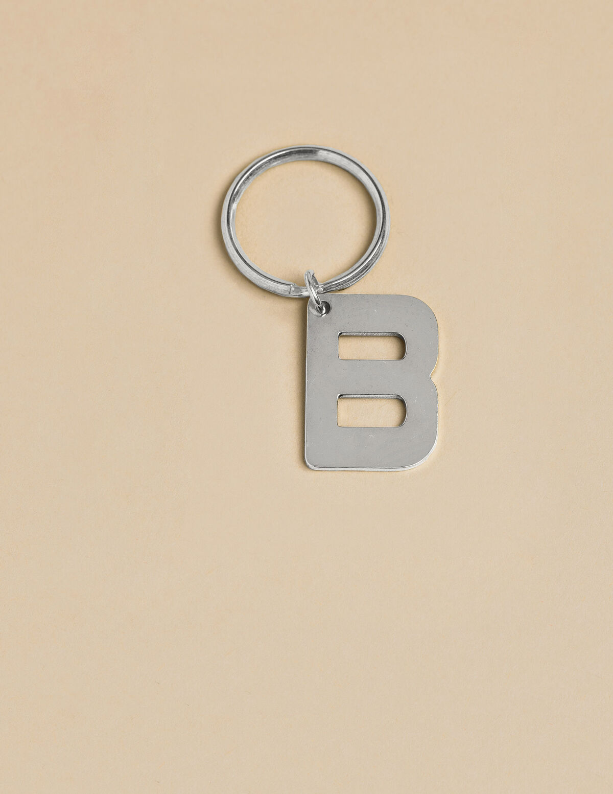 GOLD "B" KEYCHAIN