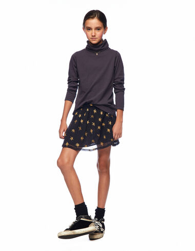 Gold star skirt - Clothing - Nícoli