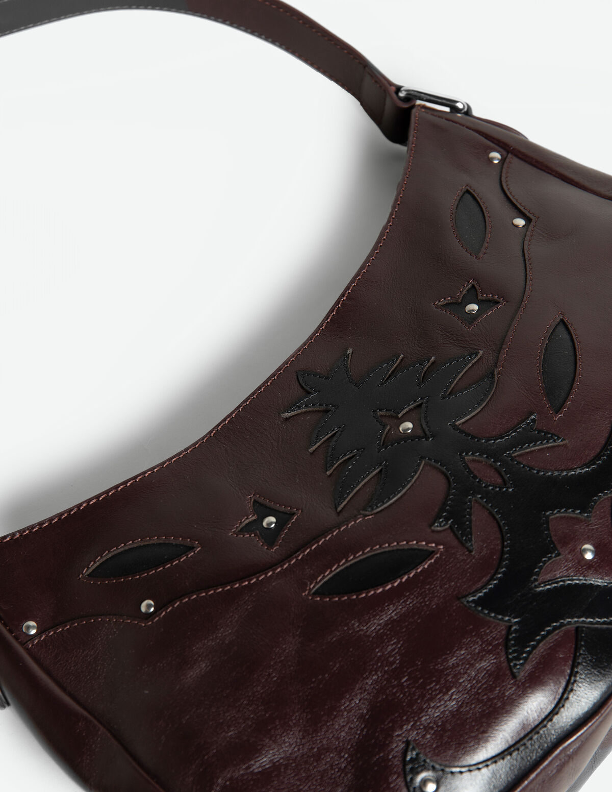 BOLSO COWBOY MARR&Oacute;N