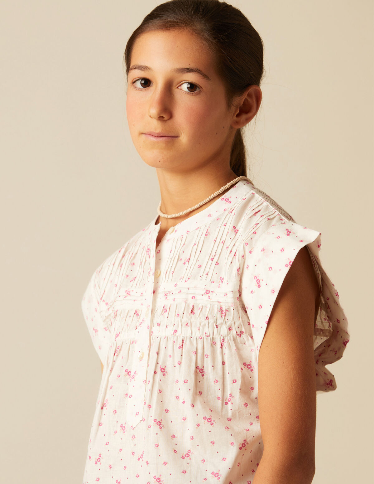 CAMISA FLOR PUNTO MORA