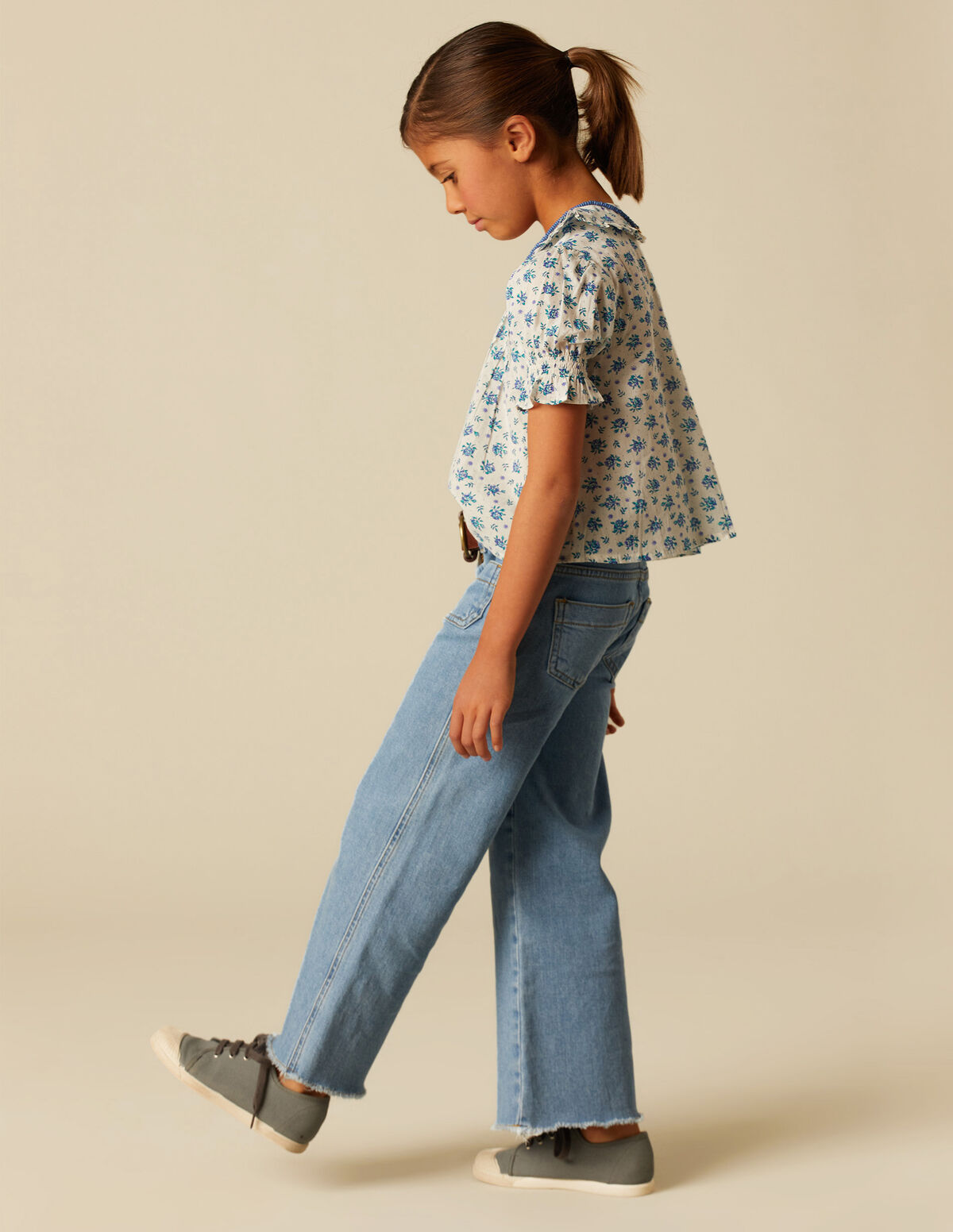 PANTALÓN BOLSILLOS VAQUERO AZUL