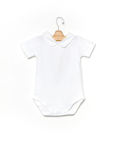 Body cuello bebé blanco - Bodies - Nícoli