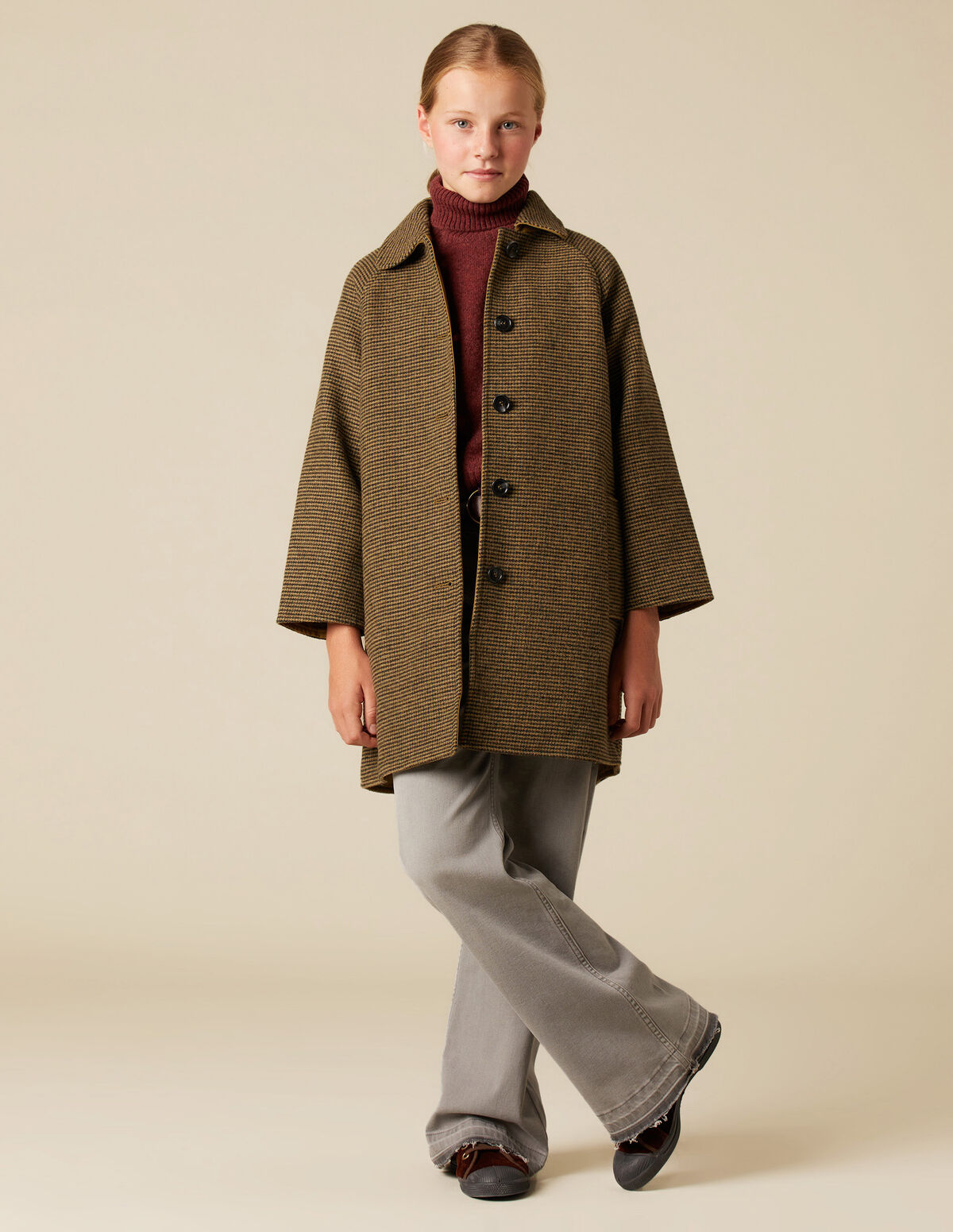 REVERSIBLE TRENCH COAT