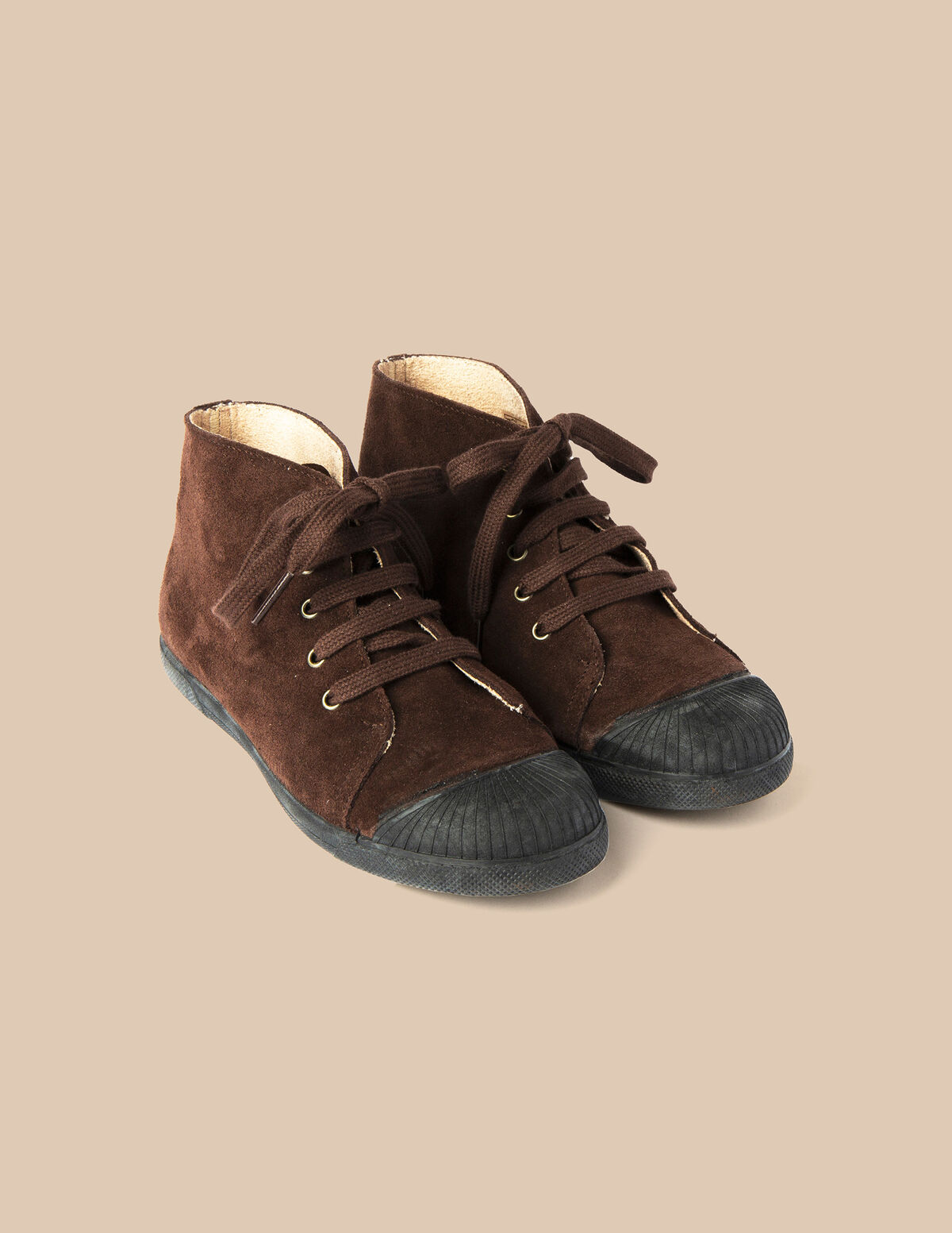 ANTHRACITE LACE-UP BOOTS