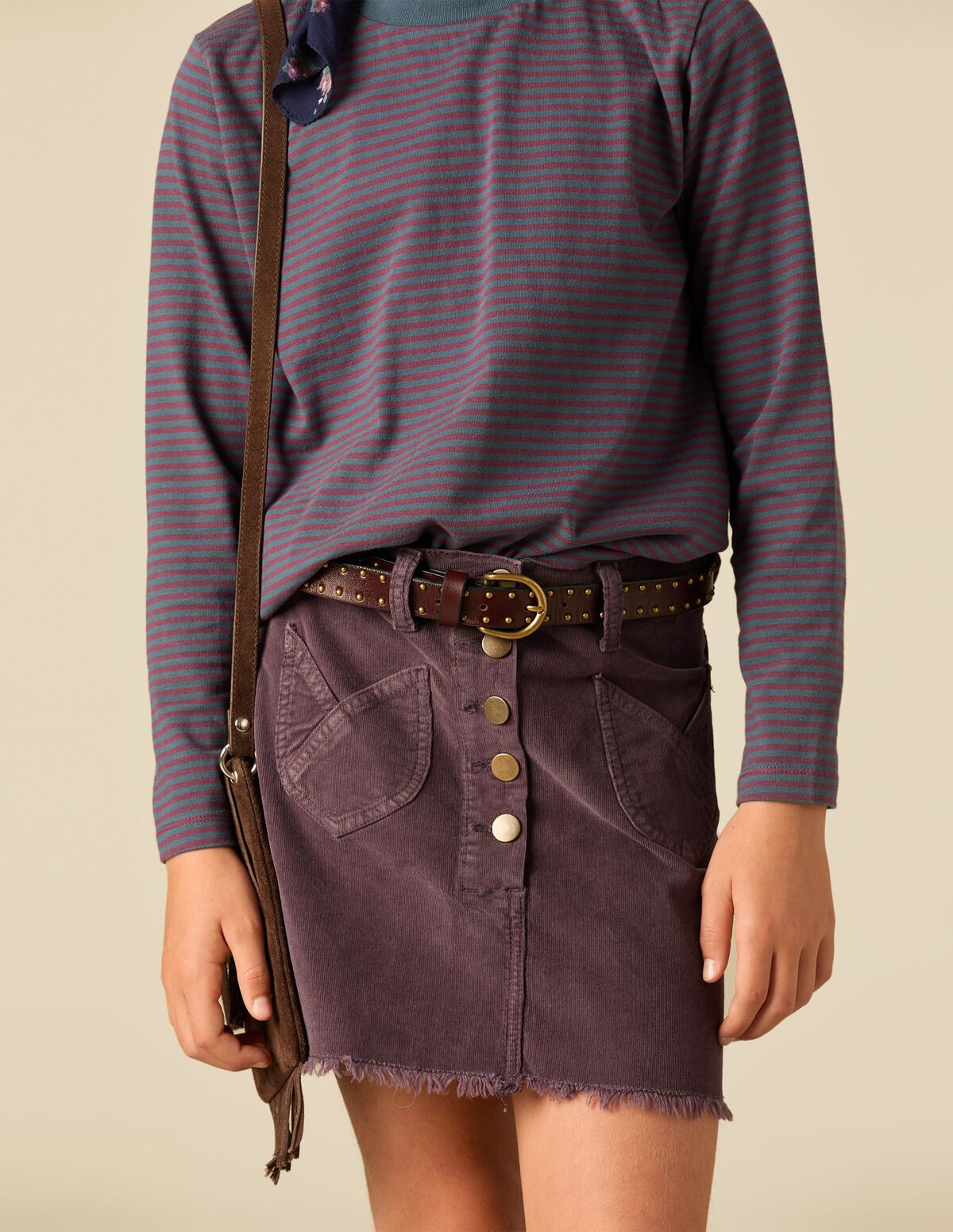 MOOR CORDUROY SKIRT