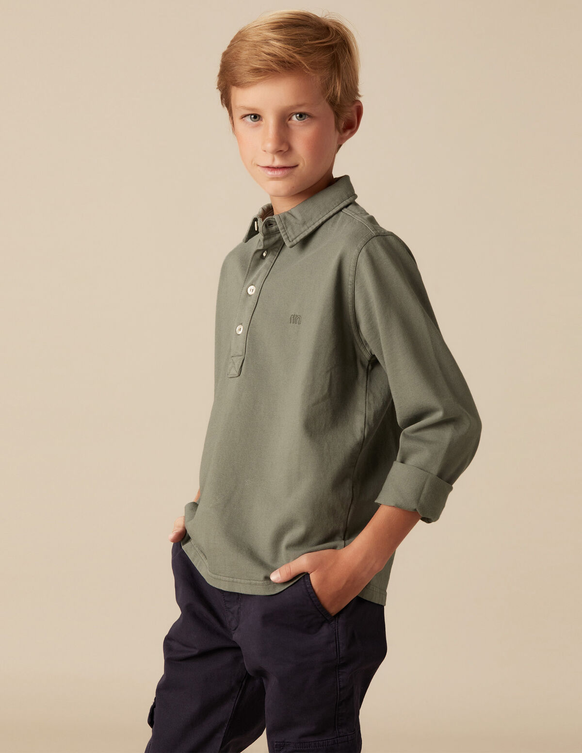 NN LIGHT GREEN POLO SHIRT