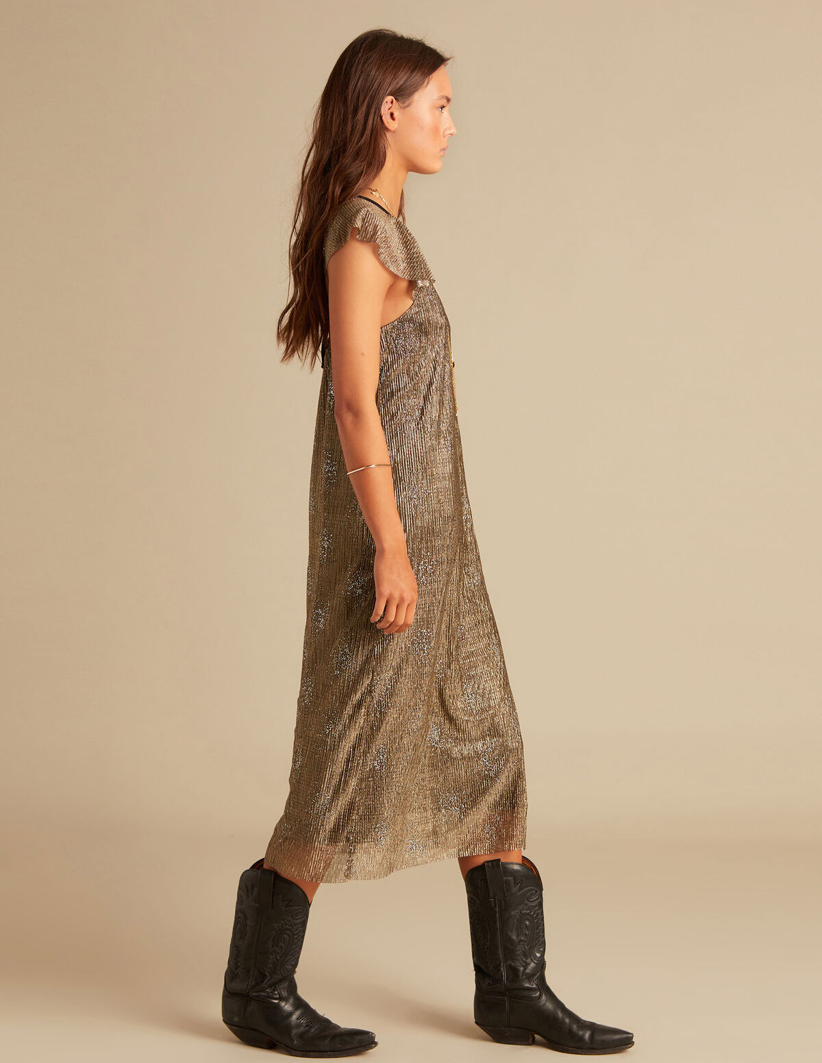 SPARKLY GOLD DRESS