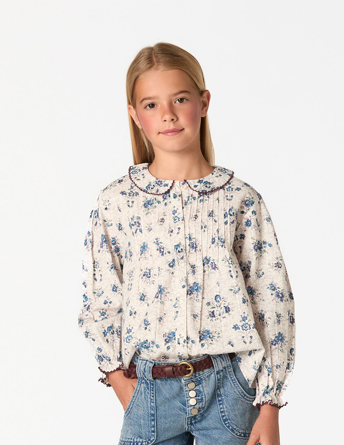FLOWER PRINT SHIRT