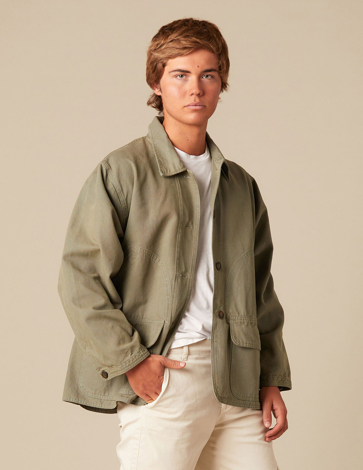 CHAQUETA KHAKI