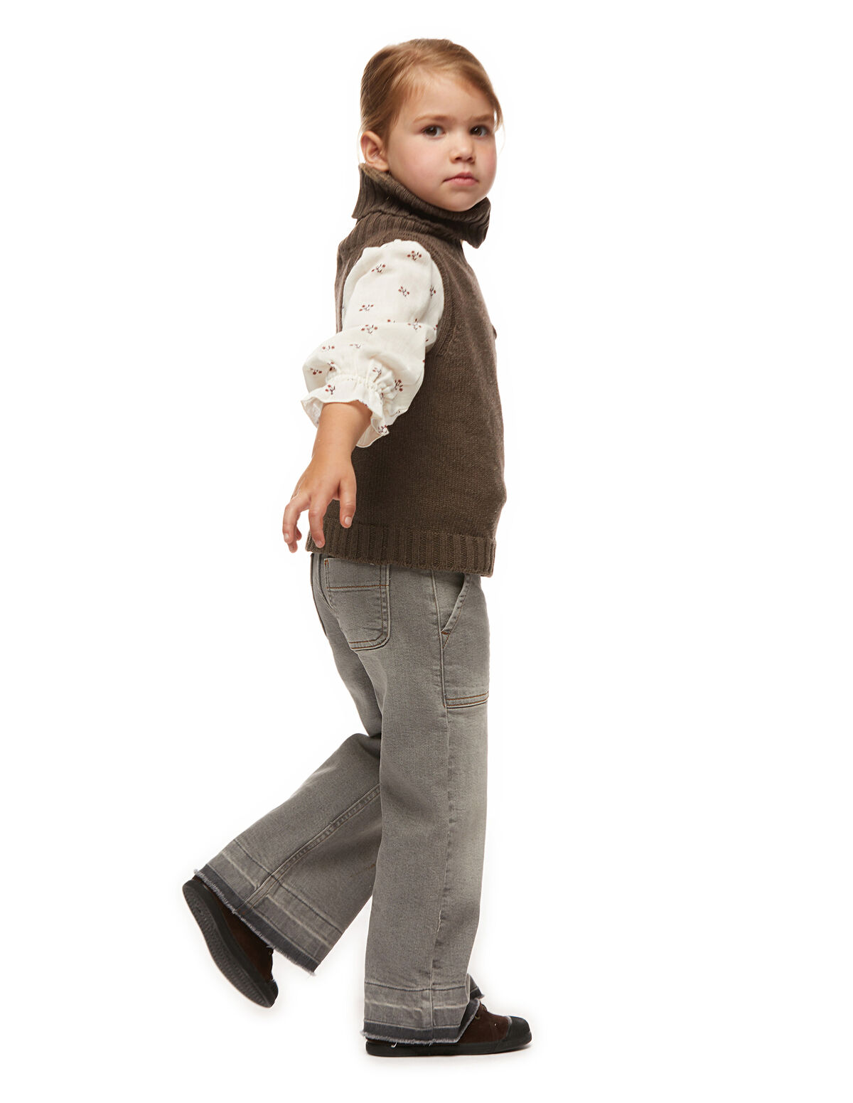 ANTHRACITE GREY POCKET WAISTCOAT 