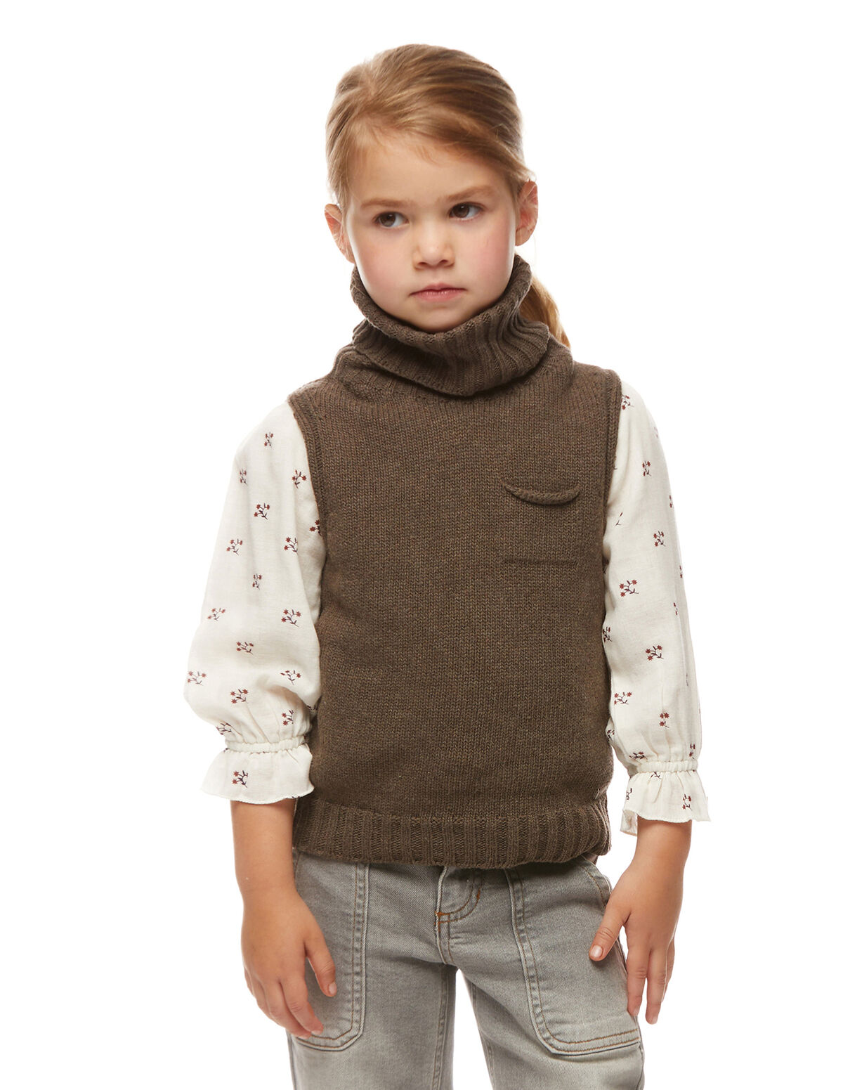 ANTHRACITE GREY POCKET WAISTCOAT 