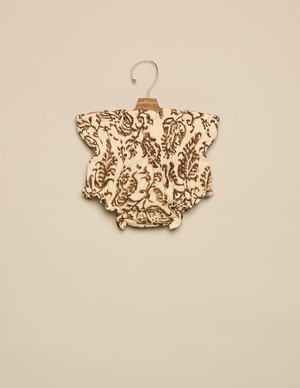 CALÇÕES FLORAL VINTAGE BROWN