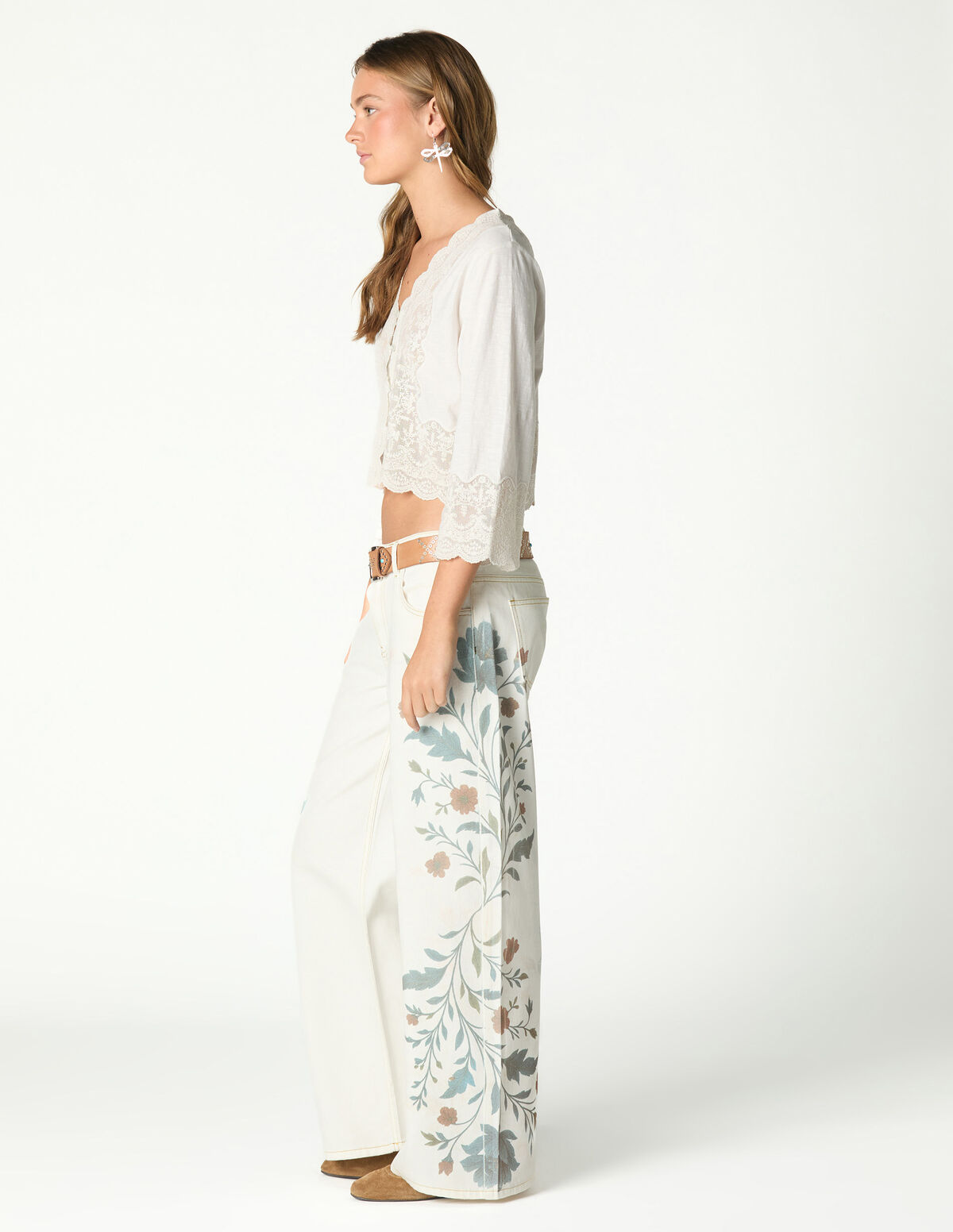 CAMISA BOTONES LACE ANTRACITA