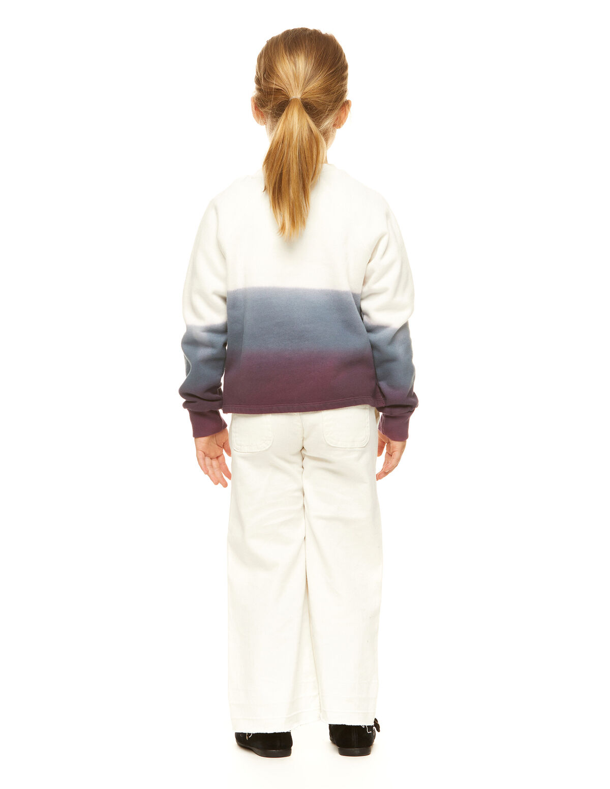 BLUE AND BERRY TIE-DYE SWEATSHIRT