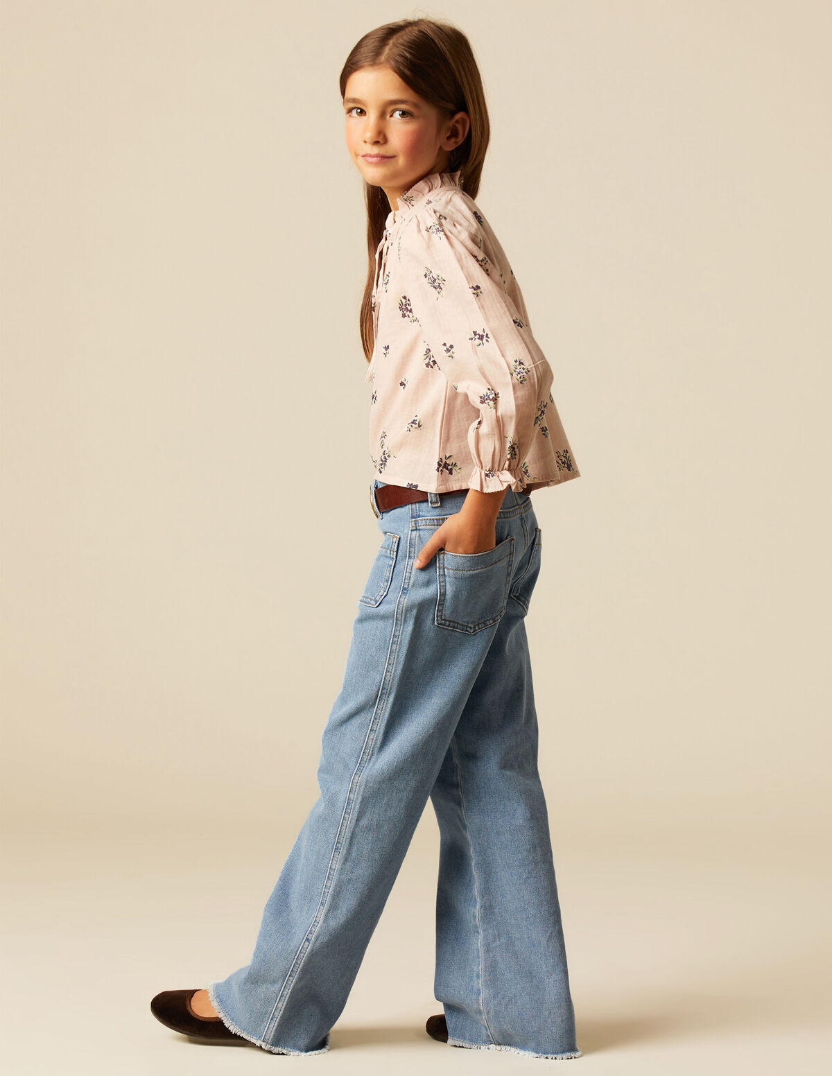 BLUE POCKET JEANS