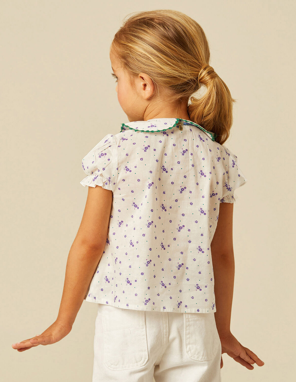 CAMISA FLOR PUNTO MORA