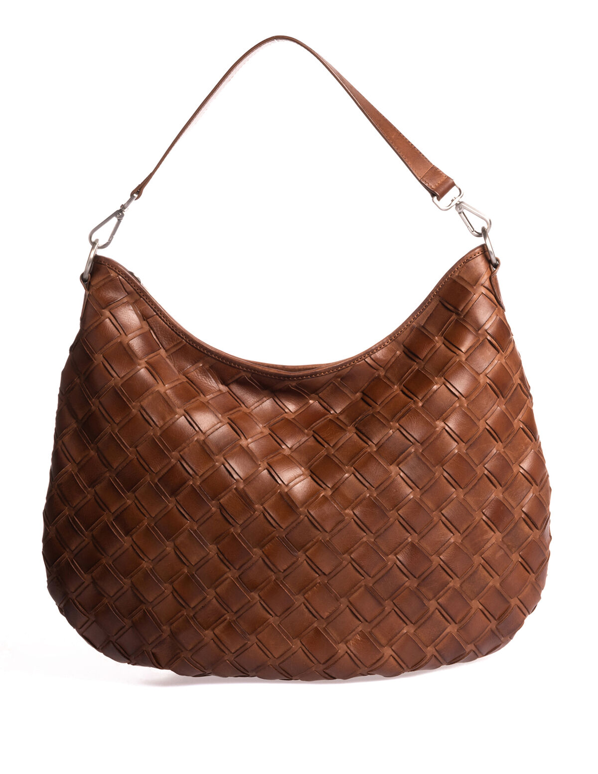 BOLSO GRANDE TRENZADO SAND