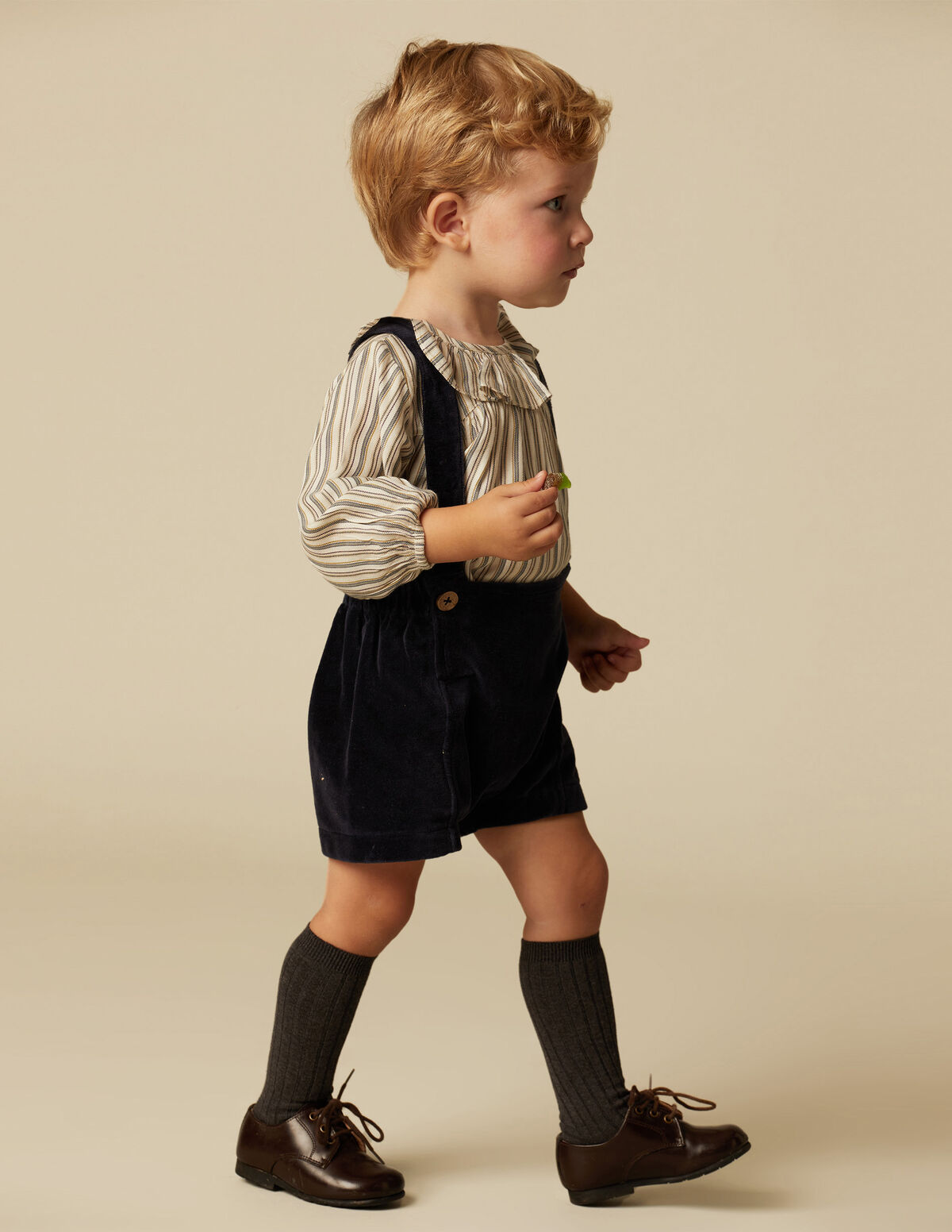 PANTALÓN FRANCES TERCIOPELO AZUL