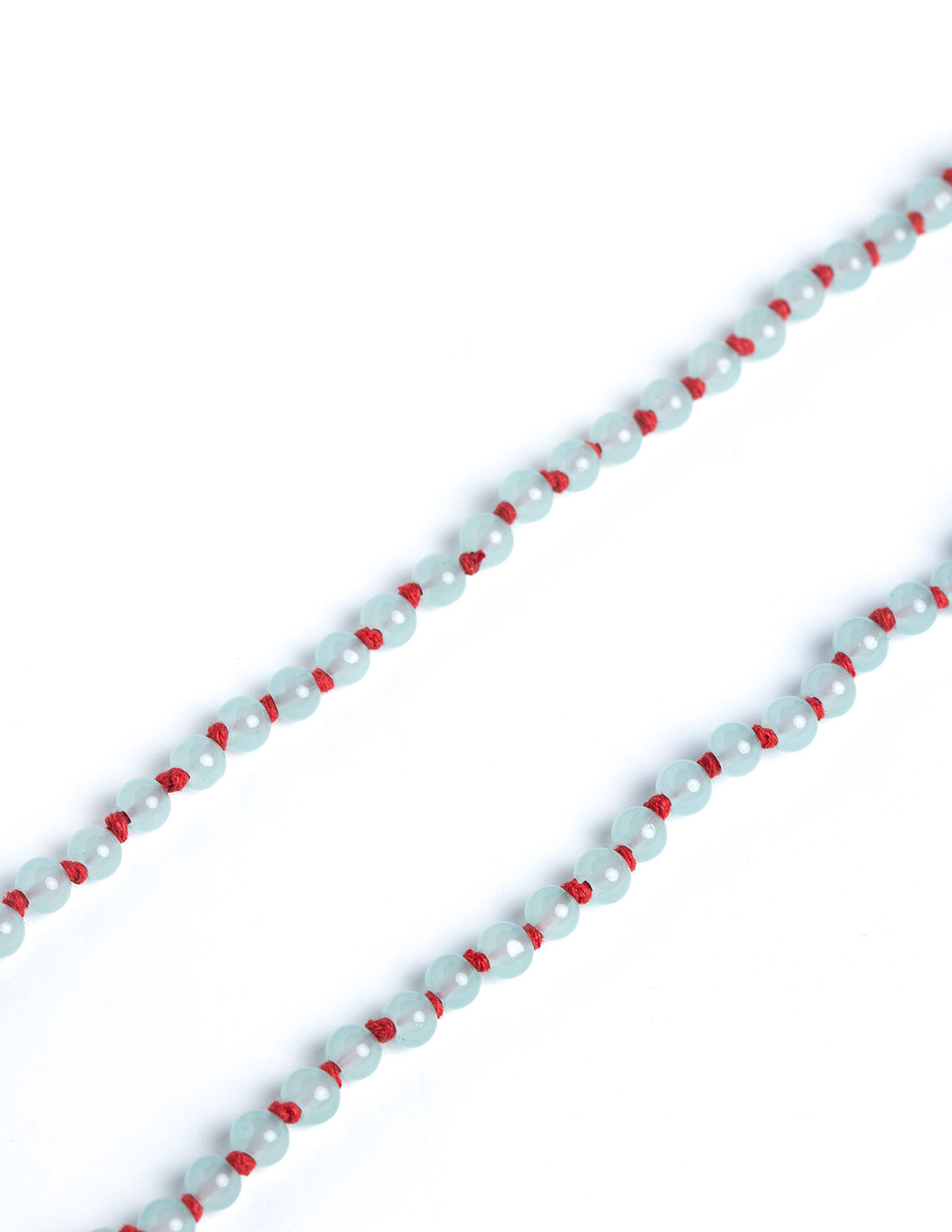 COLLAR BEADS CRISTAL AZULES