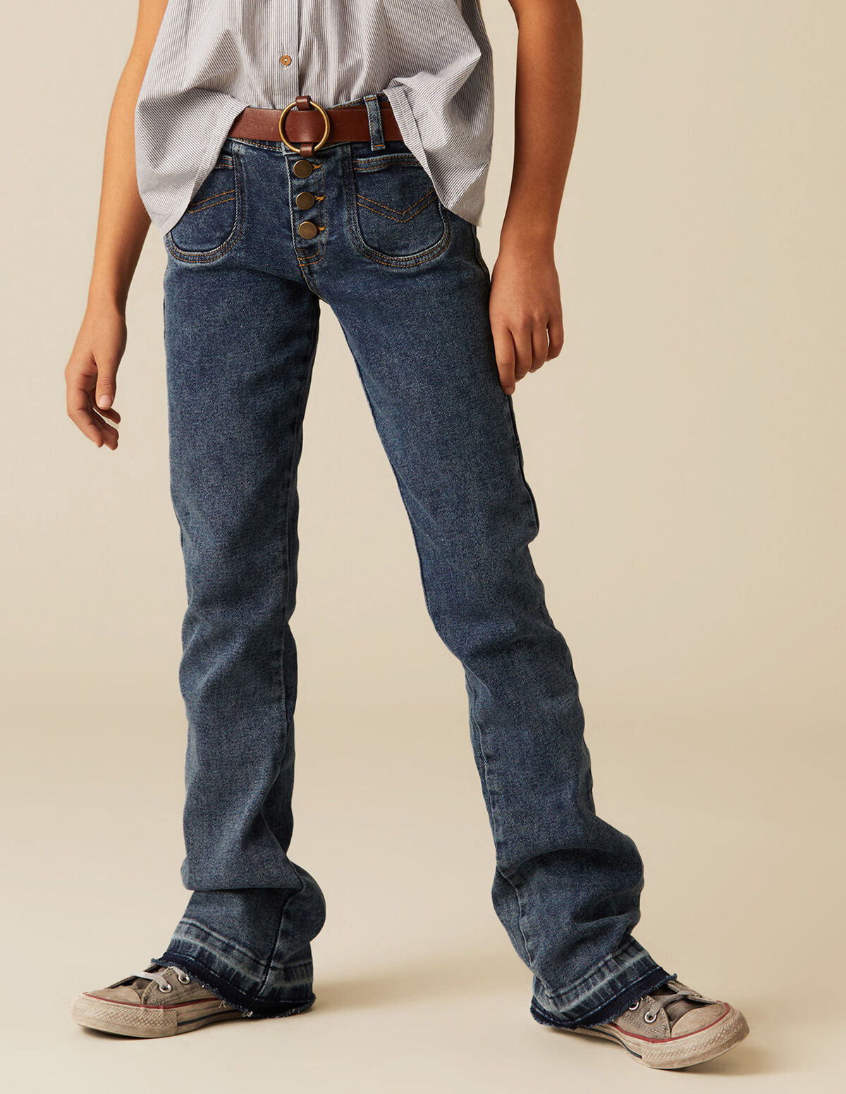 PANTALÓN CAMPANA VAQUERO