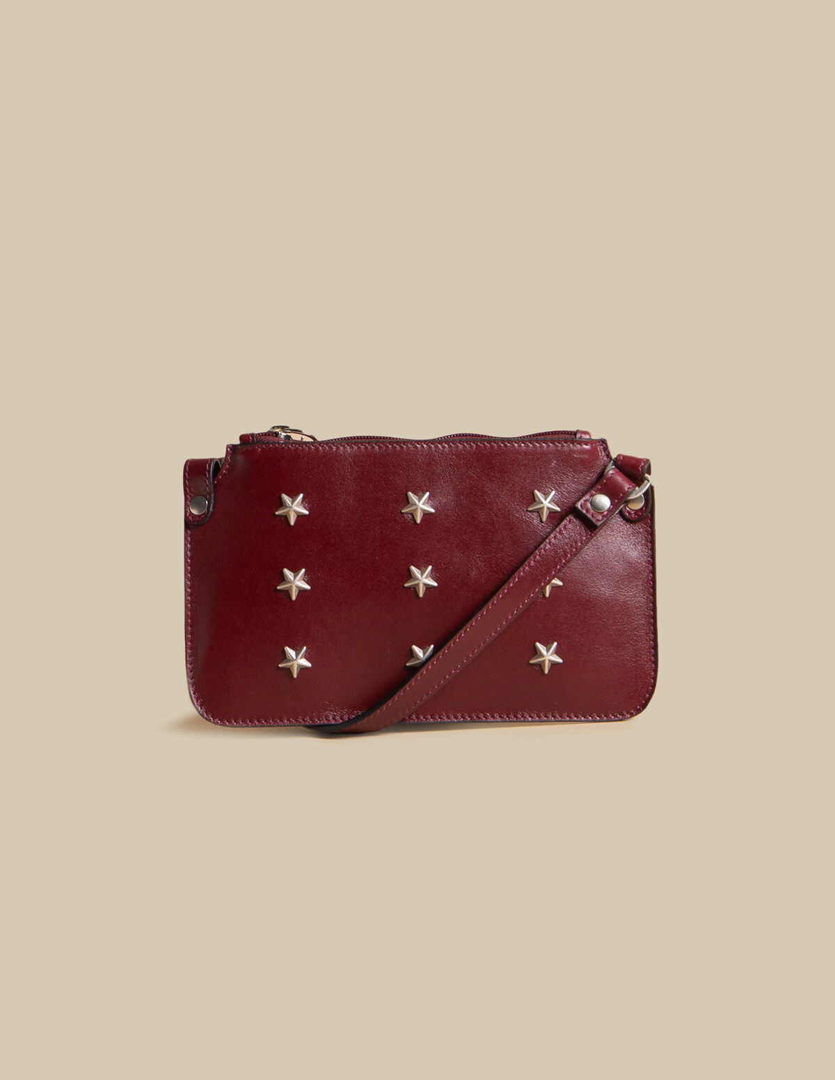 BOLSO ESTRELLAS GUINDA