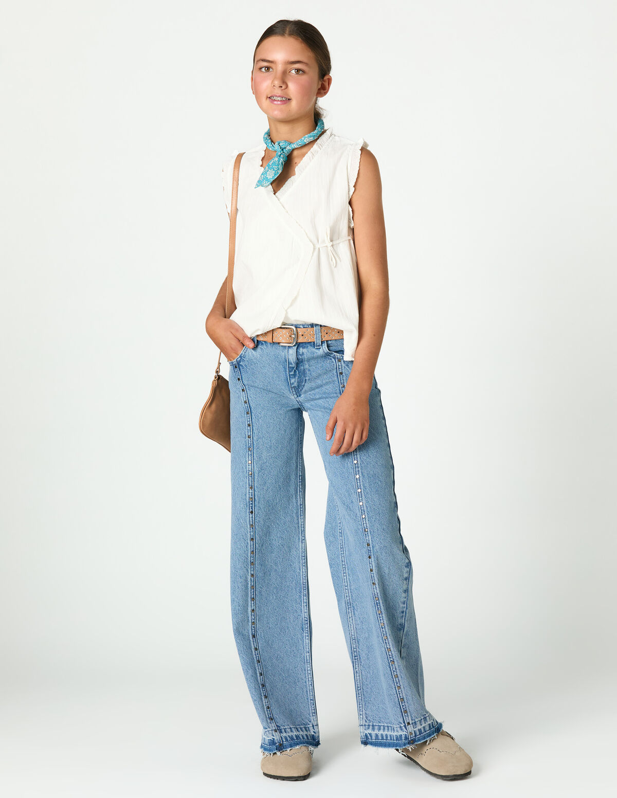 CAMISA SEM MANGAS CRUZADA DOBI