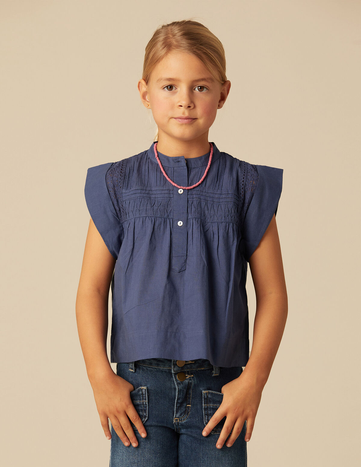 CAMISA BLANCA SIN MANGAS