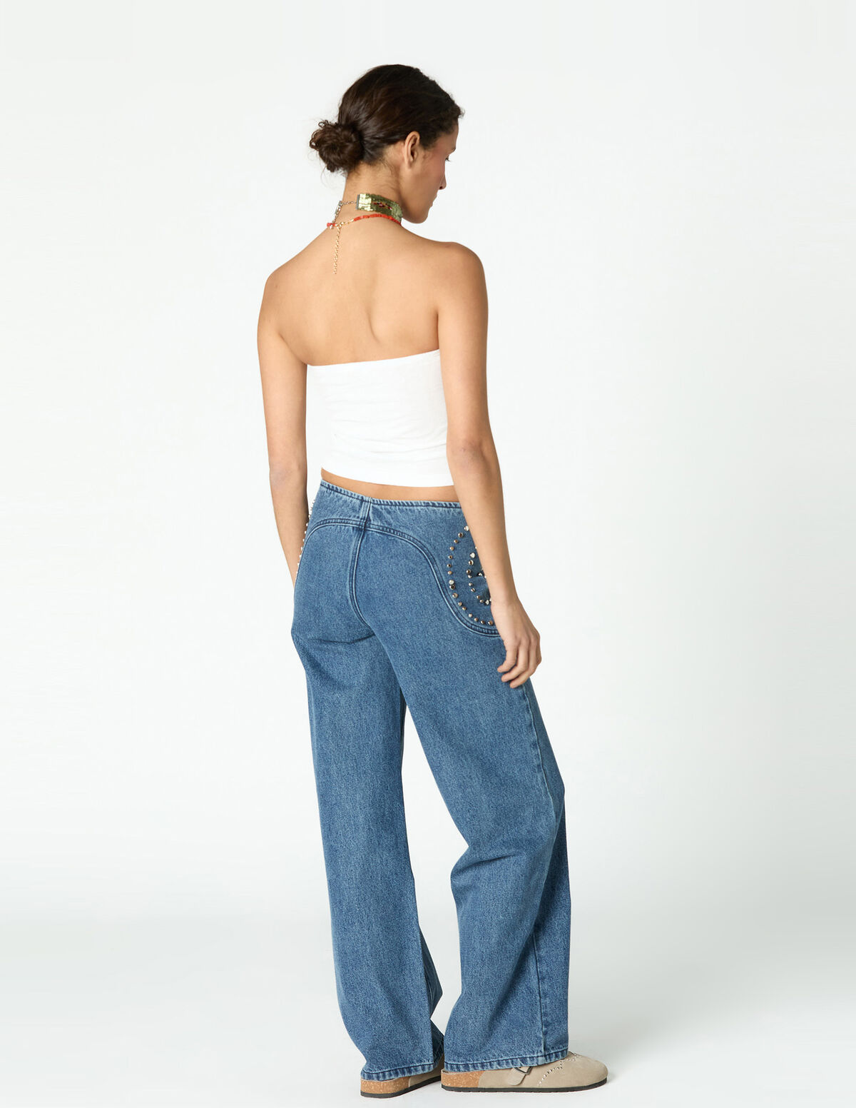 JEANS PAISLEY ANTRACITE 
