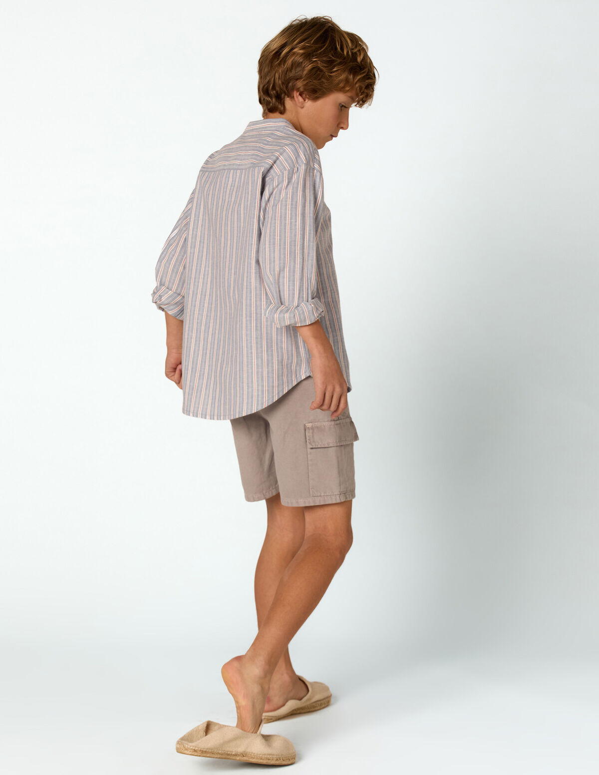 IRON GREY CARGO SHORTS