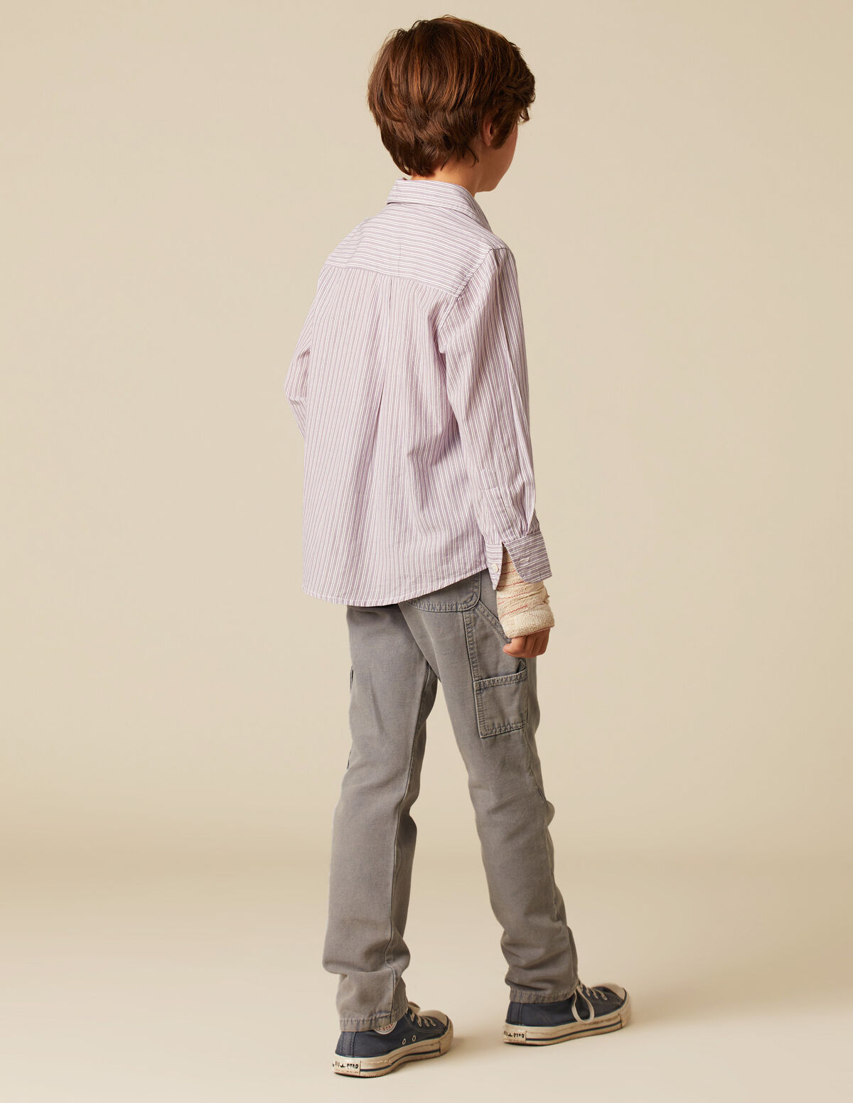 PEBBLE CARGO TROUSERS